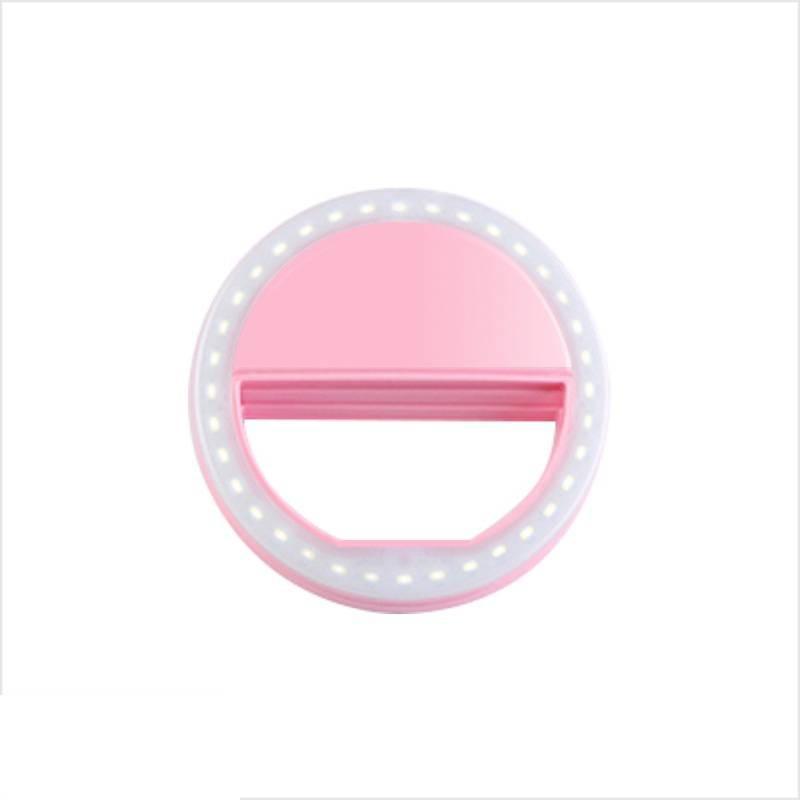 Phone Selfie Ring Light With Usb Rechargeable Power For Makeup And Video Recording