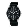 [Citizen Q&Q] Watch Analog Waterproof Urethane Belt W376-305 Men's Black