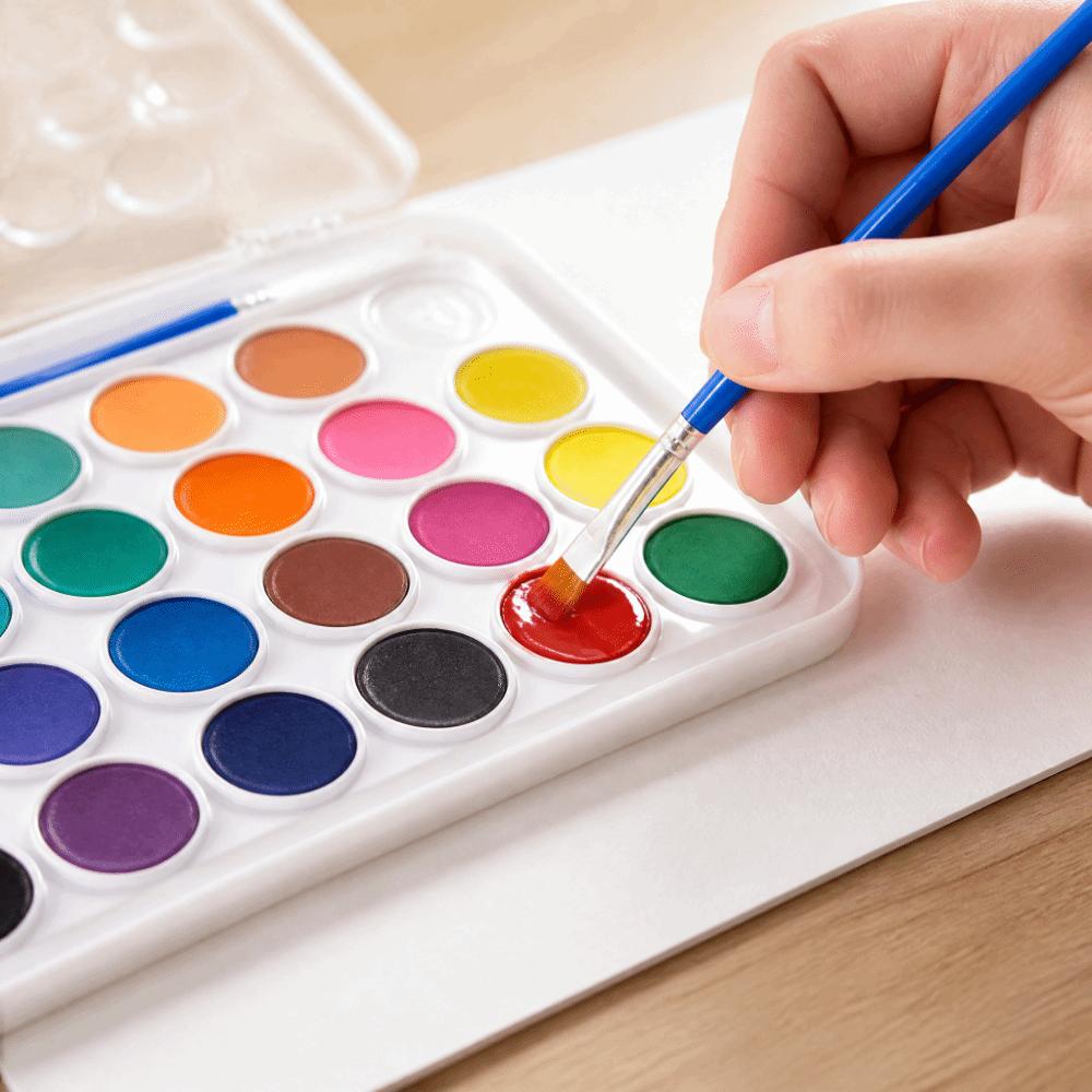 36 Colors Watercolour Paint Set Detachable Box Watercolor Paint Cakes Watercolour Cake For Kids