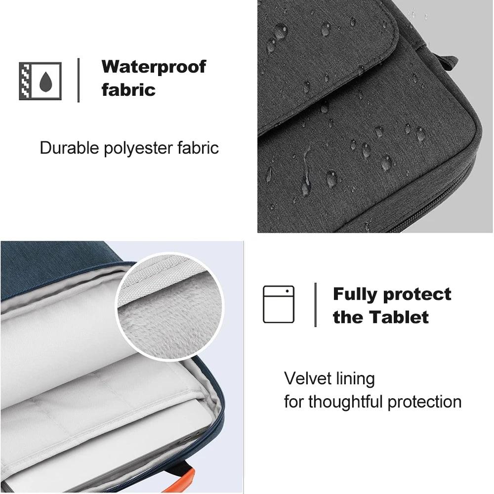 Laptop Cover For Macbook Air & Pro 11 12 13 inch Waterproof Notebook Bag For 9 to 13 inch Tablet Multi Pockets Case