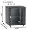 12U Server Cabinet for Network and Multimedia Equipment