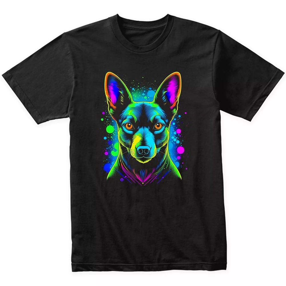 

Psychedelic Dog T-Shirt Basenji Owner Gift Unisex Size S-5XL Unisex T-Shirt XL