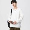 Men's Spring Classic Simple Versatile Solid Color Sports and Casual Round Neck Sweatshirt