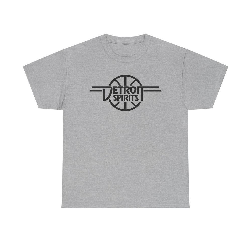 Футболка Detroit Spirits Мичиган CBA Баскетбол 1982-1986 4XL