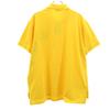 Polo Ralph Lauren Short Sleeve Polo Shirt XL Yellow Kanoko Fabric Men's Used