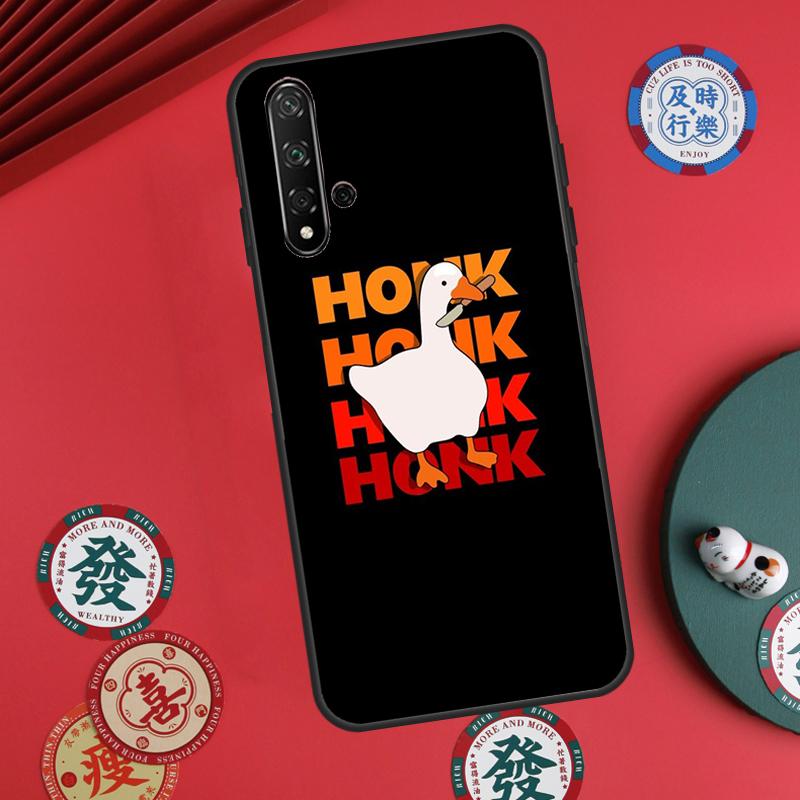 Cartoon Funny Goose For Huawei Nova 12s 12i 7i 8i 11i Y73 Y70 Y90 Y60 Y72 Y61 Y91 9 10 SE P30 Pro P40 Lite Case