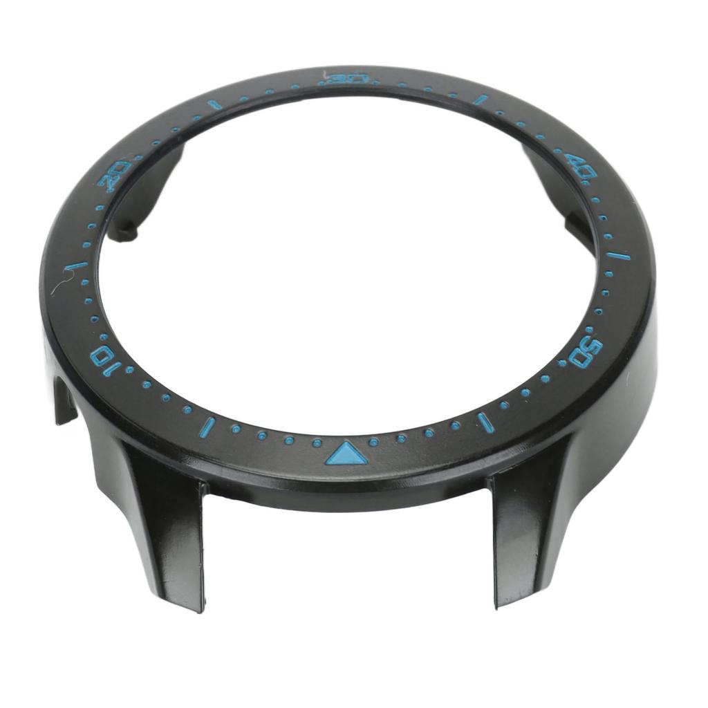 Klokkerammeforsvarerdeksel Full Dekning Klokkehus for Realme Watch S Pro SmartklokkeSvart Blå