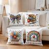 Stationery Learning Statement Design Cushions Pillowcase Polyester Cushion Cover Throw Pillow Pillowcover Home Car Sofa Decor