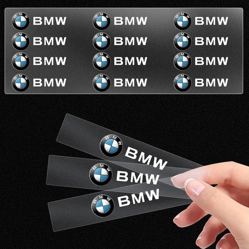 10Pcs PVC Car Door Handle Badge Protector Decal Wiper Sticker for Bmw Performance E46 E90 E60 F10 F30 E39 E36 E87 G30 E92 M