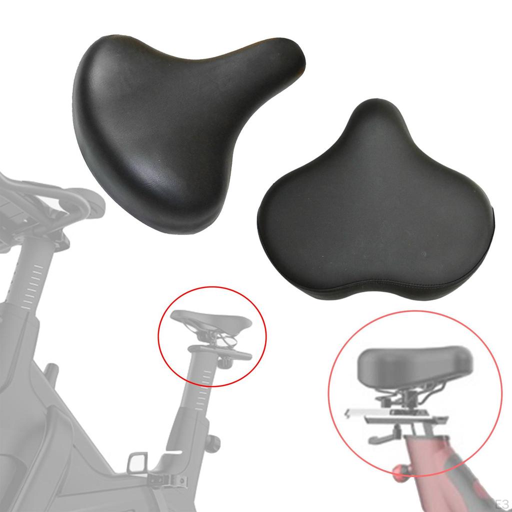 Easy Install Triangular Exercise Bike Saddle Pad Non-Slip Stationary Bikes Enjoy Riding