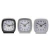 Hometime Cushion Shape Alarm Clock Sweep/Cres Black