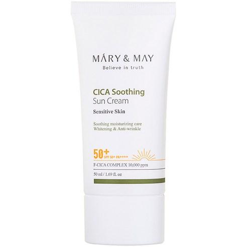 

MARY & MAY Vegan Cica Soothing Sun Cream SPF50+ PA++++ 50ml 50ml