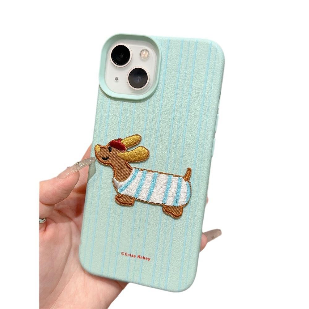Apple 16 Series Mobile Phone Case Suitable for Apple 13 Mobile Phone Case IPhone 15 Promax New 14Plus Leather Pattern