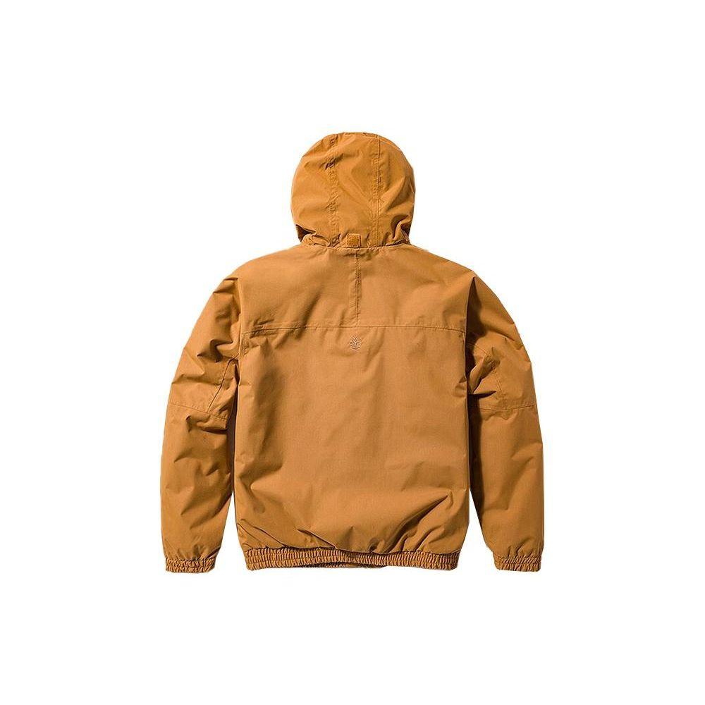 Timberland Solid Color Outdoor Waterproof Three-In-One Hooded Jacket Men Jackets Wheat A6NFS-P47