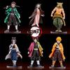 Figurine Anime Kamado Tanjirou Nezuko Demon Slayer Figurine Figurines d'Action Modèle PVC Jouets Figurine Zenitsu Inosuke Kimetsu No Yaiba