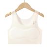 One-stage girls' developmental underwear ice silk tube top junior high school student bra adolescent girl comfortable small vest