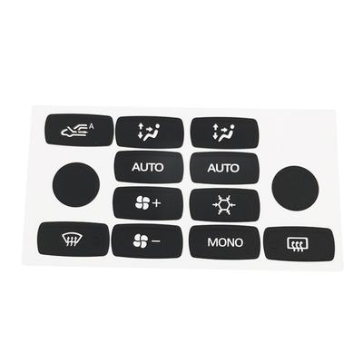 1 ks Pro Fiat Croma Clima Panel Samolepky Obtisky Pro Auto AC Ovládací Panel Tlačítka Oprava Opotřebované Knoflíky Spínače Příslušenství