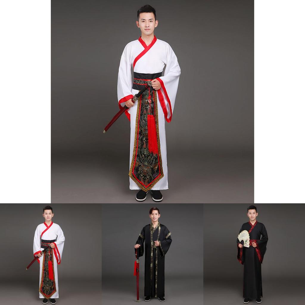 Exquisite Ancient Chinese Traditional Hanfu Costume For Men With Perfect Stitches