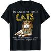 Ancient Egyptian Cat Pharaoh Funny Cat Lover T-Shirt