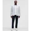 Lululemon New Venture Long Sleeve Shirt  Updated Classic Fit Proper Stripe White Heathered Starch Blue