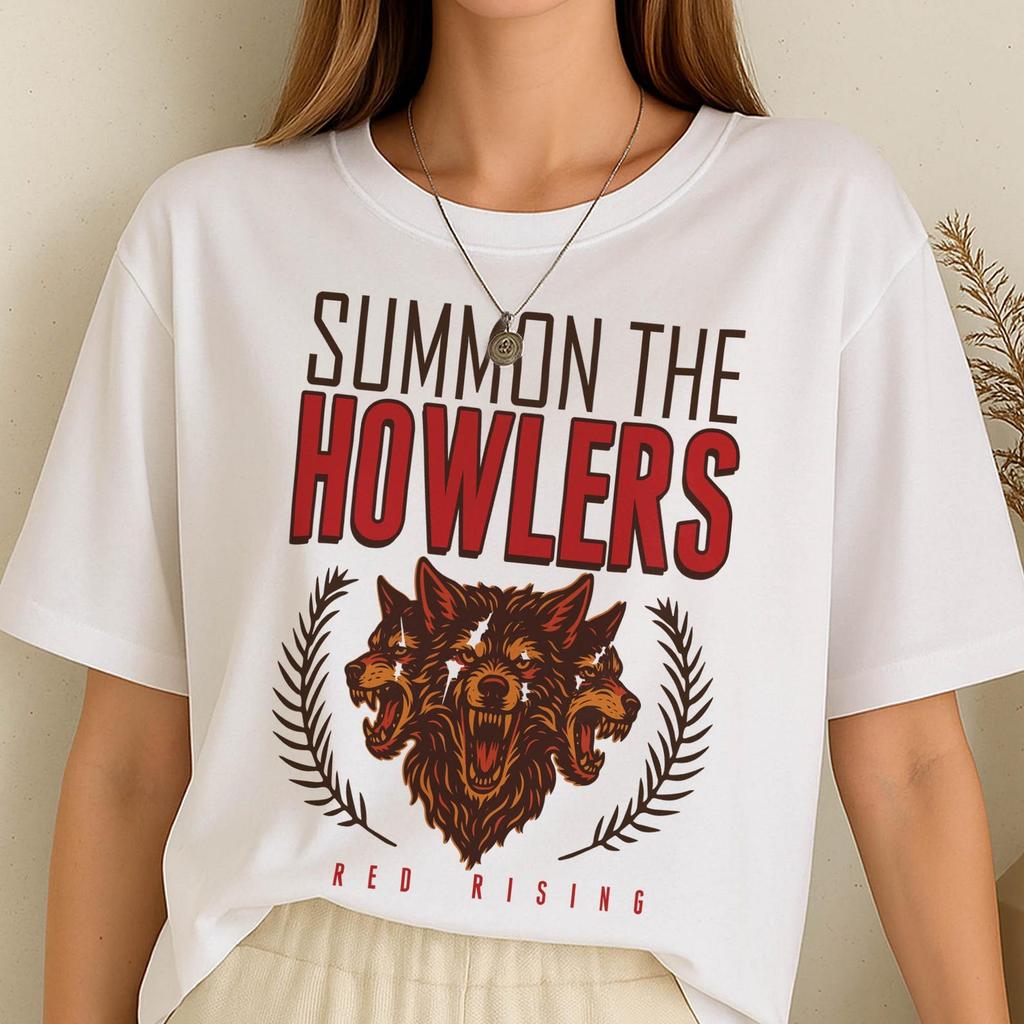 Summon The Howlers Red Rising Darrow Sevro Victra Bookish TShirt Comfort Shirt Gift Tee TShirt
