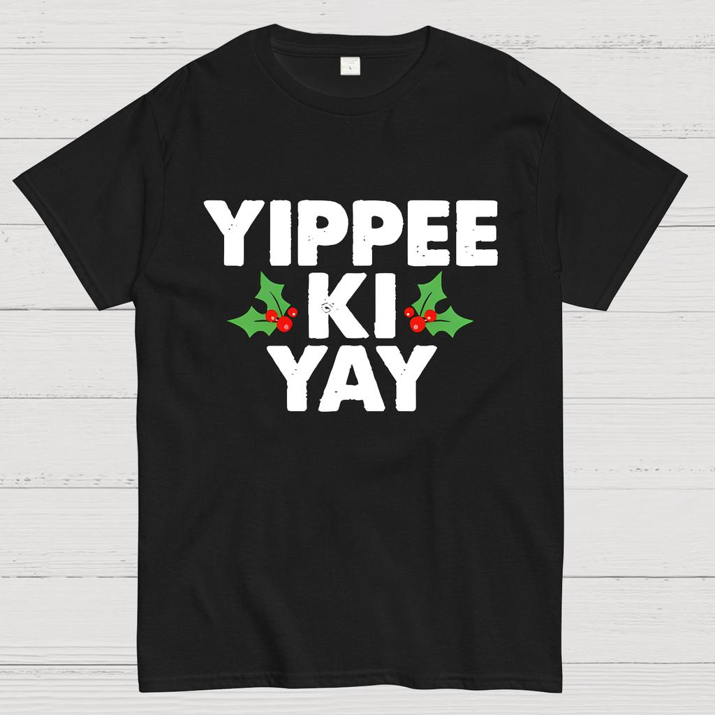 Yippee Ki Yay Christmas Cotton Summer Casual Cool Loose T-Shirt