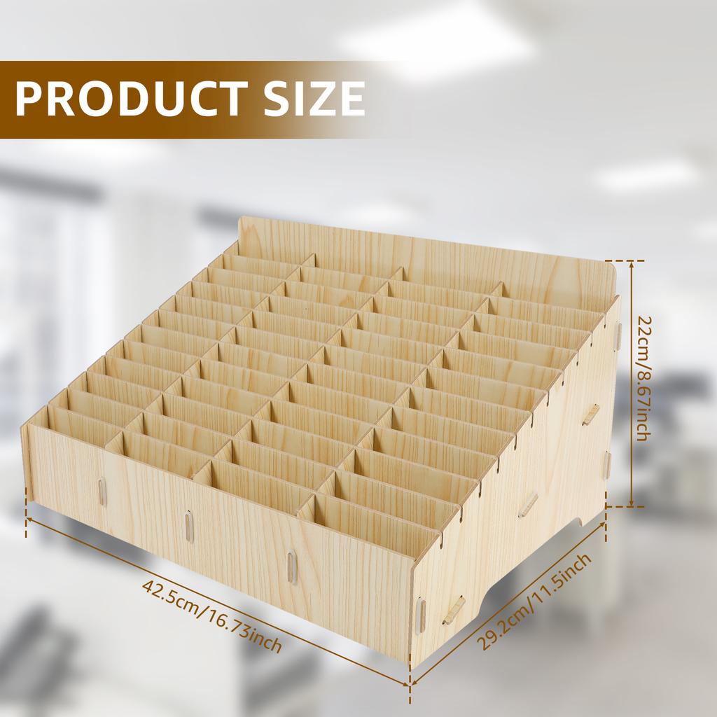 Wood Cell Phone Holder Solid Phone Storage Box Versatile Phone Holder Desktop Organizer Easy to Install Phone Management Storage