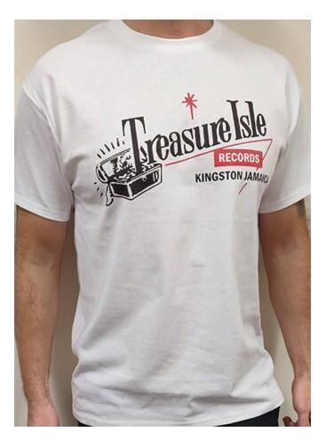 Treasure Isle Records T-shirt Reggae Music Kingston Jamaica Trojan Coxsone W013 XL