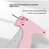 Etikettierpistole Quilt-Halter Anhängerpistole Weiches Silikon Nadeloser Schnappverschluss Einzelnadel Nähpistole Nicht-Verfolgung Blatt Anti-Rutsch Werkzeug