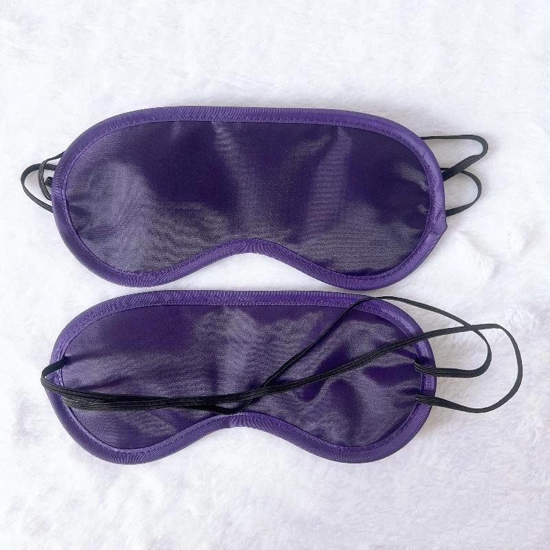 Seidige Schlafmaske Zero Druck Lichtblockierend Elastisches Band Mehrfarbig für Reisen Camping Outdoor Ruhe