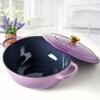 ZISIZ 26cm Enamel Stew Pot