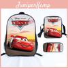 Lightning Mcqueen Kids School Backpack With Lightweight Oxford Fabric For Boys And School Use