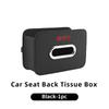 LEG1 Car Tissue Box Holder Leather Auto Seat Back Hanging Tissue Box For Volkswagen VW Golf 4 6 7 GTI Tiguan B5 B6 B7 Jetta MK5 MK6