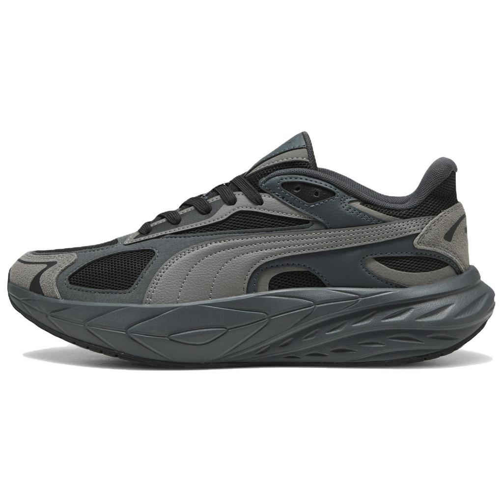 Puma Hypnotic Comfortable Versatile Low-Top Casual Running Shoes Unisex sneaker Gray Black 404714-16
