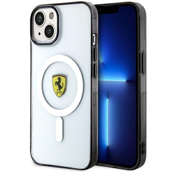 Ferrari FEHMP14SURKT iPhone 14 / 15 / 136.1" transparent hardcase Outline Magsafe