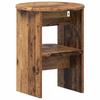 Seitenschrank Holzoptik recycelt Ø40 x 50 cm Holzwerkstoff