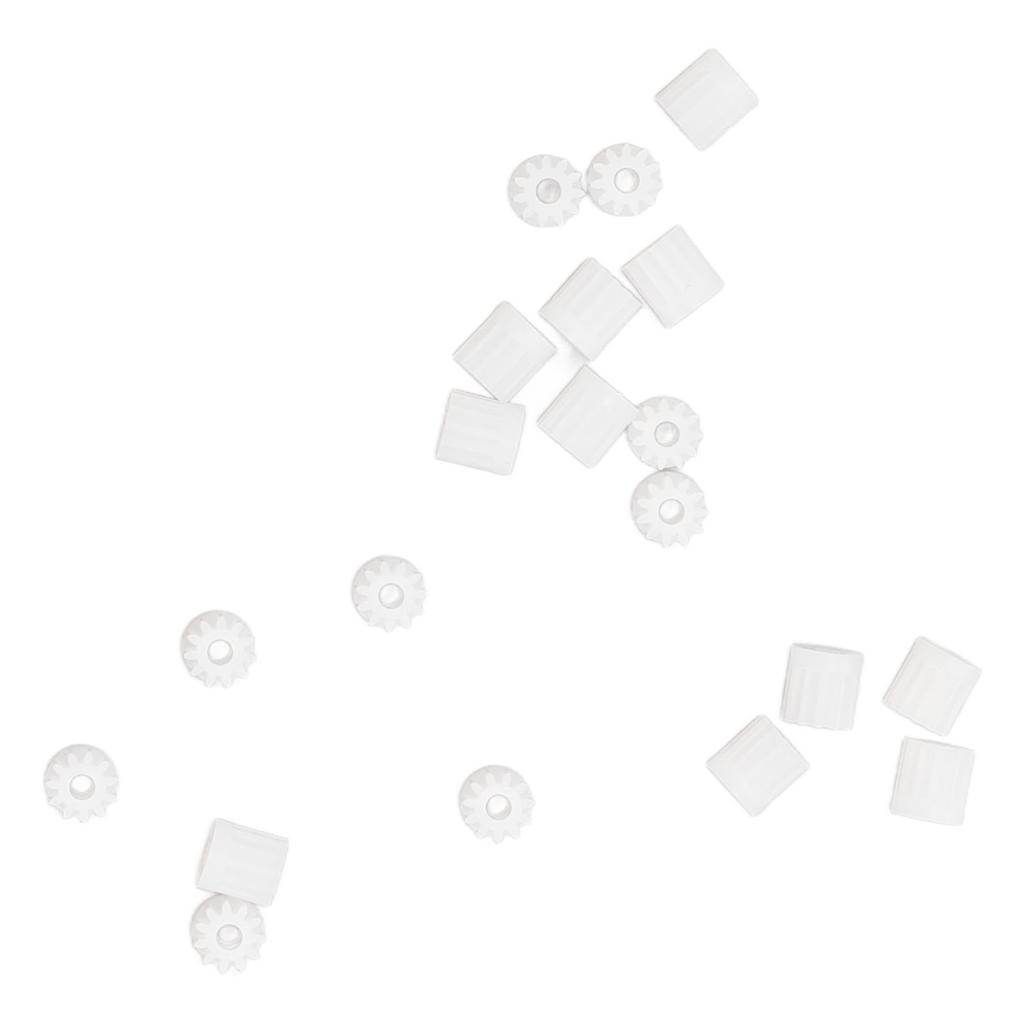 20pcs Plastic Motor Gear 124 for Axial SCX24 11T Remote Control Car Replacement Motor Gear