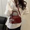 Summer new beautiful fashion trend pillow bag solid color simple commuting casual portable shoulder messenger bag
