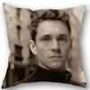 Custom Hugh Dancy Pillowcase Wedding Decorative Cotton Linen Pillow Case For Home Cushion Cover 45X45(One Sides)