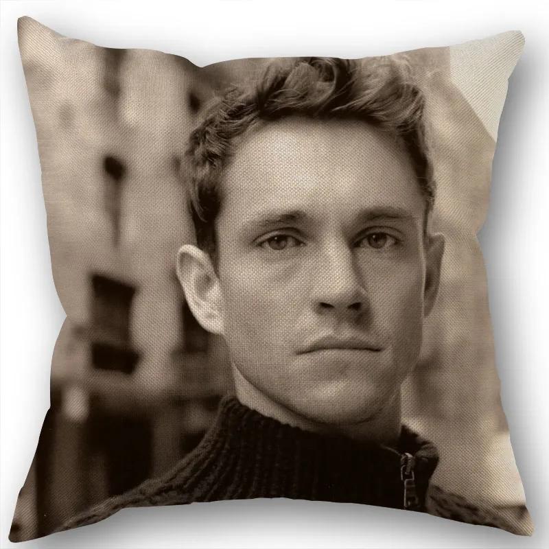 Custom Hugh Dancy Pillowcase Wedding Decorative Cotton Linen Pillow Case For Home Cushion Cover 45X45(One Sides)