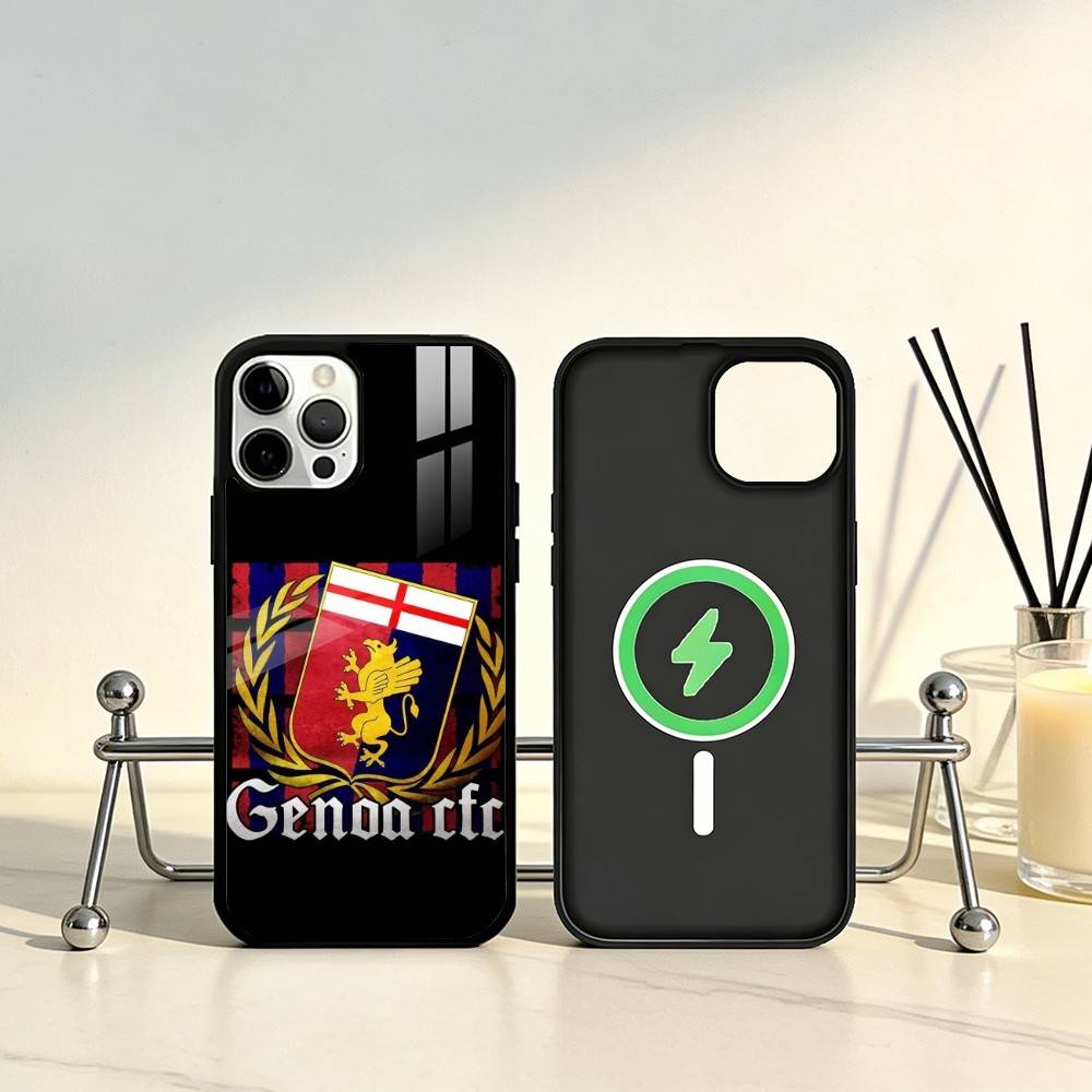 G-Genoa Phone Case For iPhone17,16,15,14,13,12,11 Plus,Pro Max Magnetic For Magsafe Wireless Charging