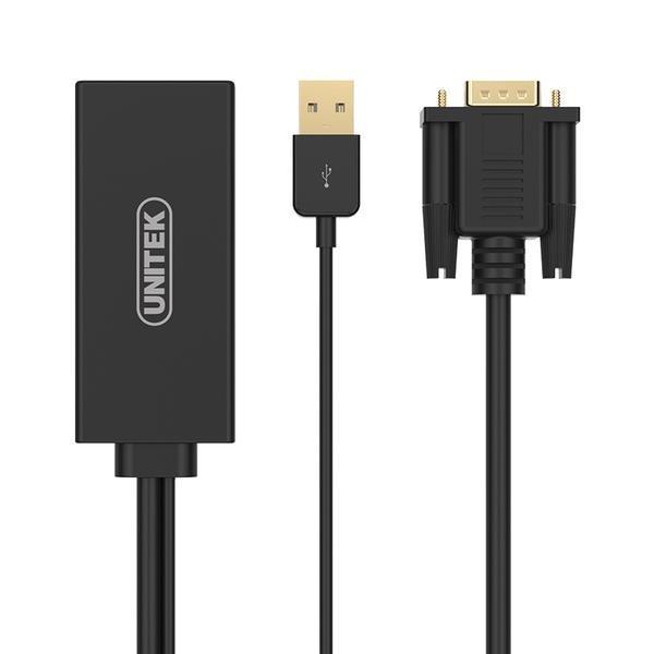 Unitek+adapter+vga+to+hdmi+%2b+audio+y 
