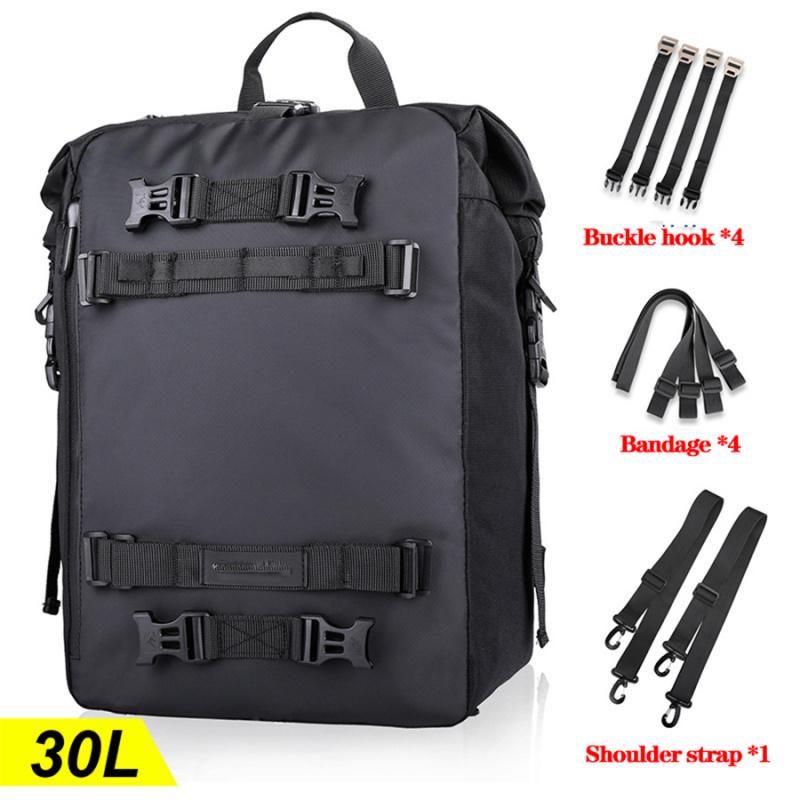 Motorcycle Rear Seat Bag, Motorcycle Protective Side Bag, Side Bag, Waterproof Motorcycle Bag, Motocross Back Pocket