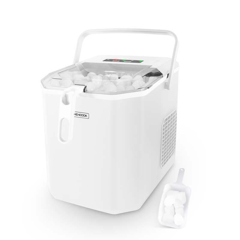 

Бело-белый льдогенератор Cubeo от Kitchencook