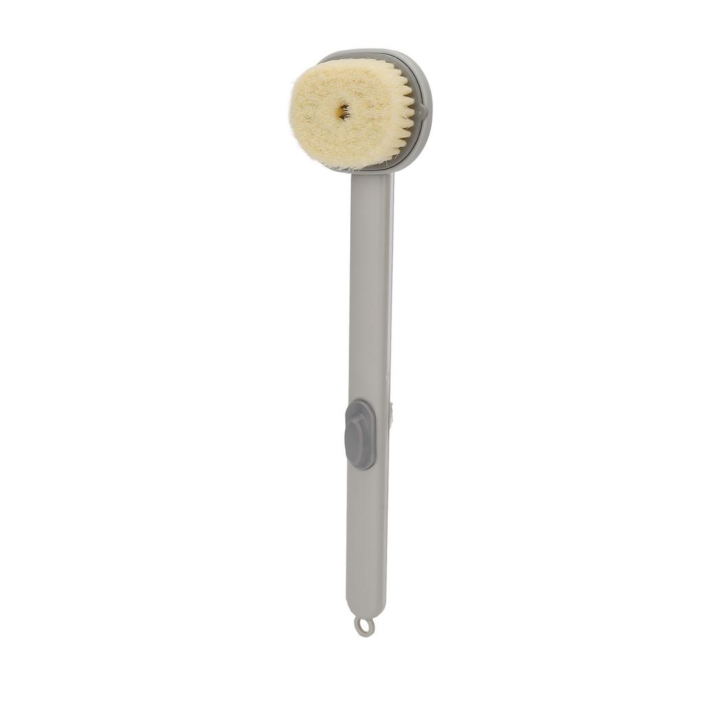 Bath Brush Handle Removable Brush Head Waterproof Comfortable Brush for Bathrom