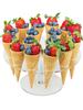 Acrylic Transparent Ice Cream Cone Display Stand