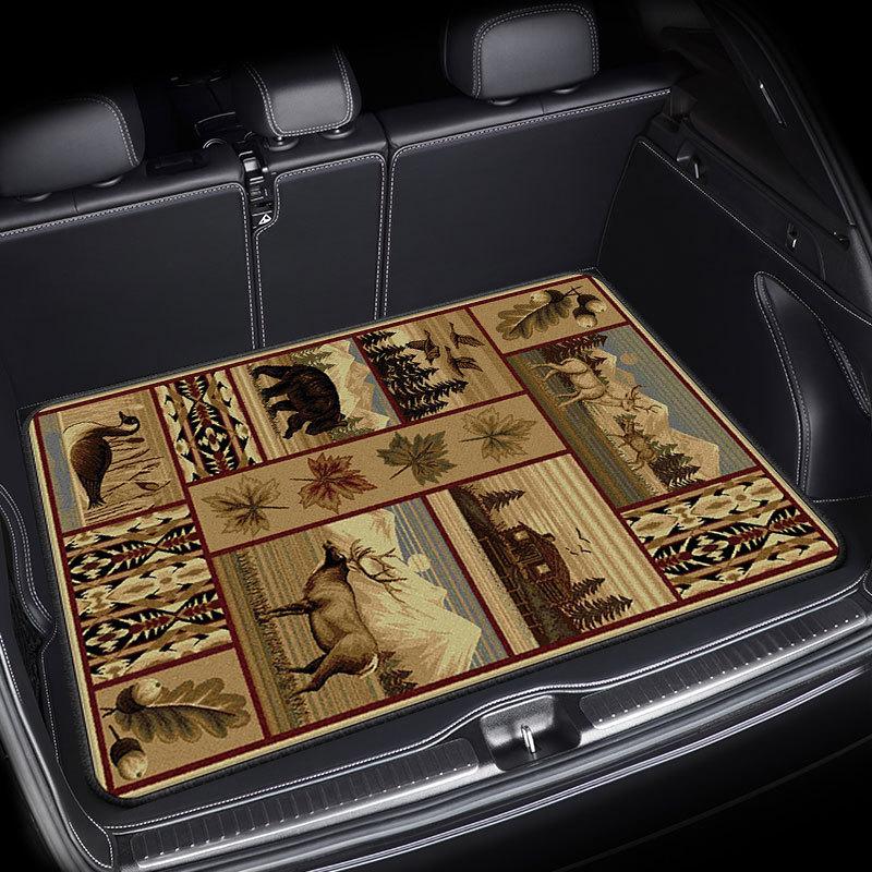 

Коврик для багажника автомобиля, прочный, водонепроницаемый, пылезащитный, легко моется, прочный, нескользящий, протектор заднего сиденья, антигрязевой коврик 75*100cm