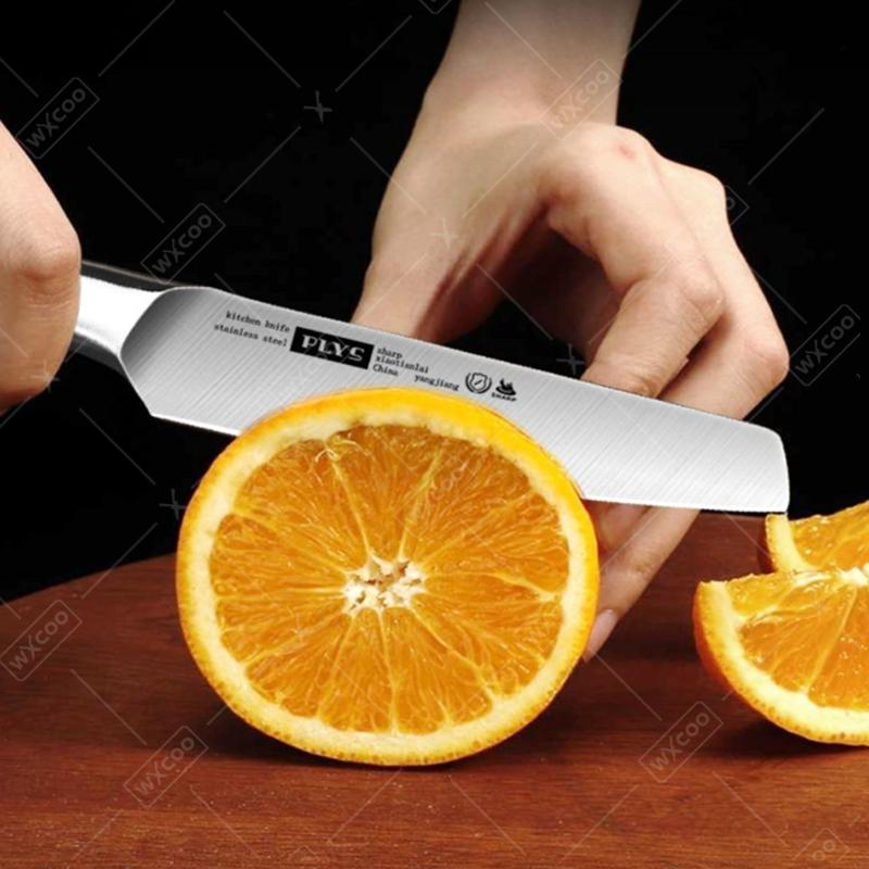 WXCOO Stainless Steel Fruit Slicing Knife For Household Chef Knife 4.7" Ultra Sharp Kitchen Fruit Knife Kitchen Accessories