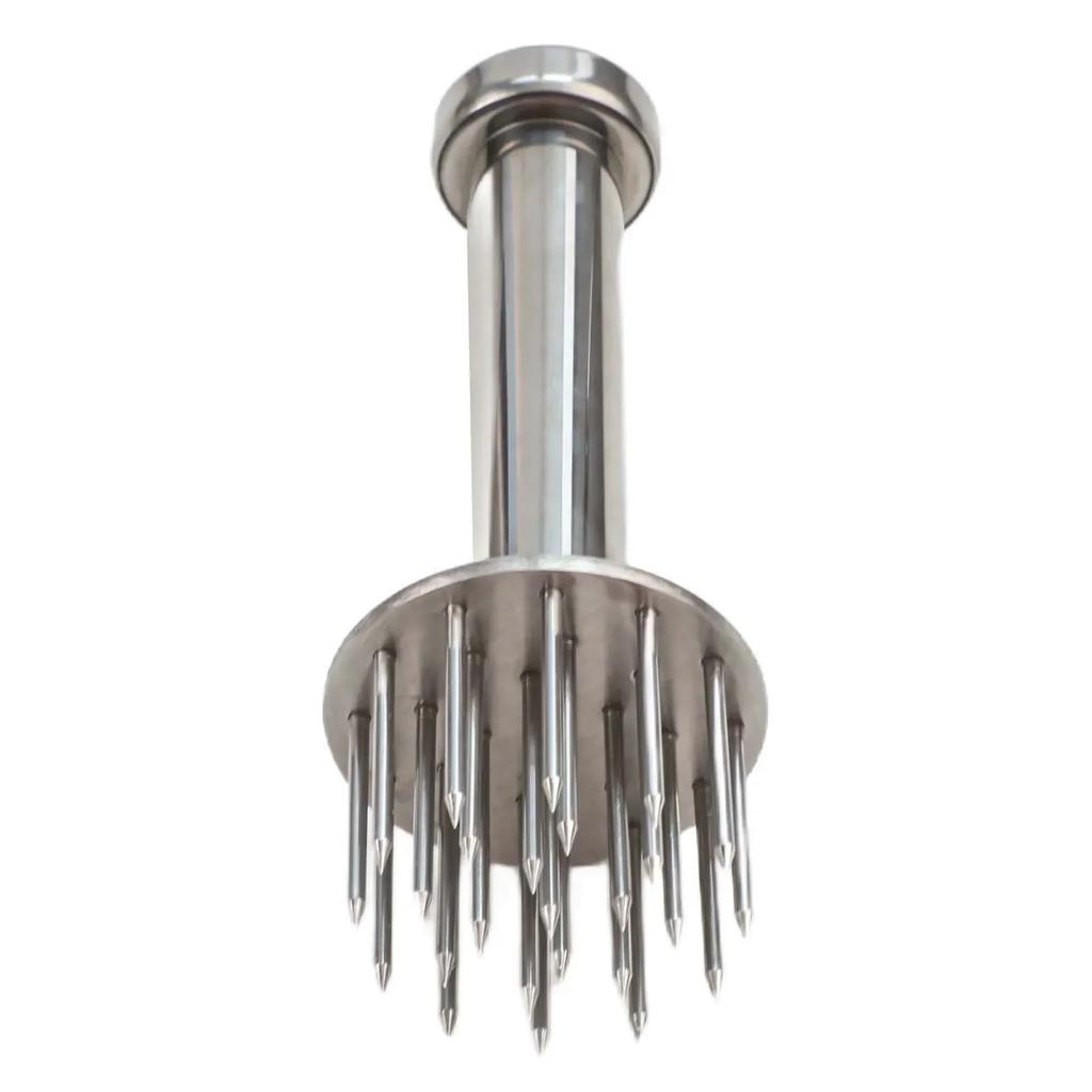 Marinade Injector Cooking Tool Meat Tenderizer Automatic Rebound Function Compact Kitchen Gadget Efficient Meat Cooking