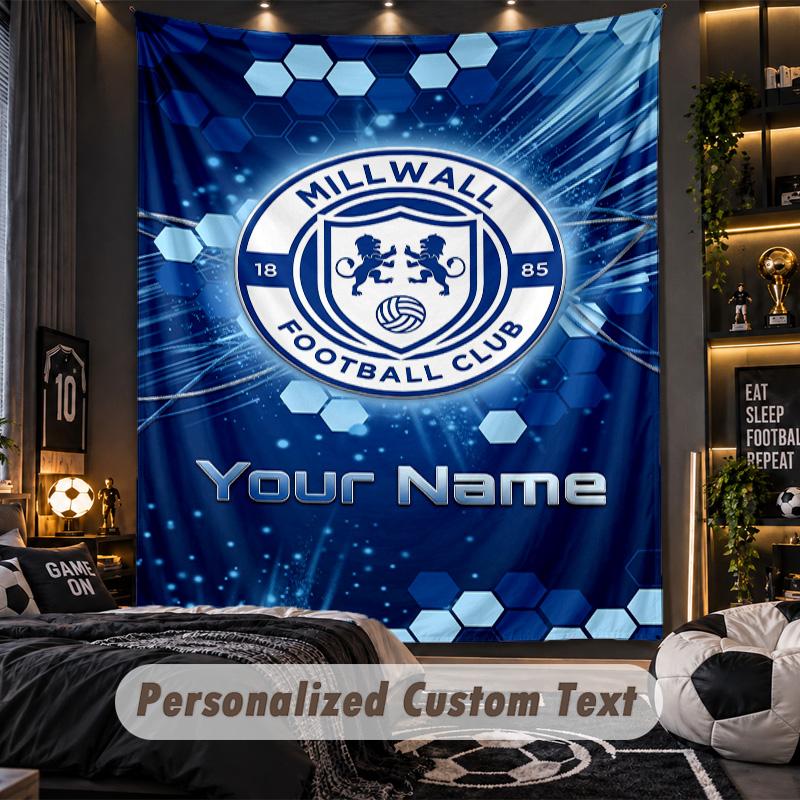 TapestryMillwall Custom Name Text Personalized Wall Hanging Tapestry Home Wall Decor